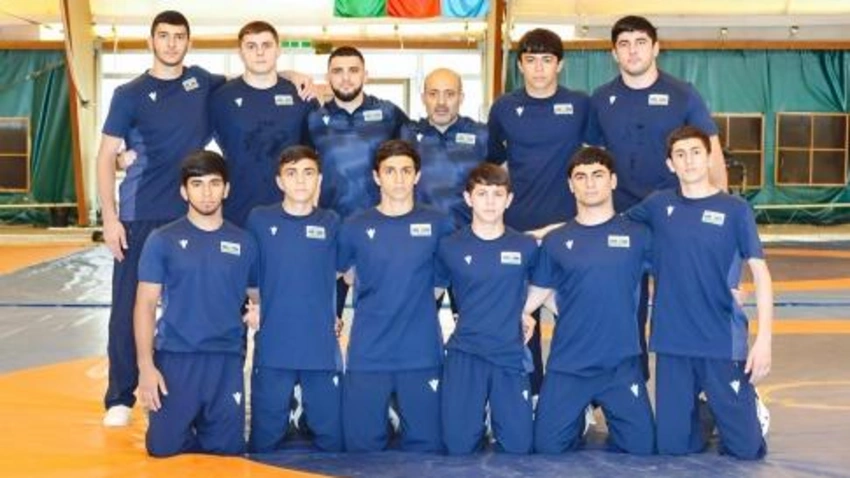 Azərbaycanın sərbəst güləş millisi U-17 Avropa çempionatında ikinci yeri tutub