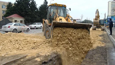 Cəfər Xəndan küçəsinin daha bir hissəsi təmir olunur