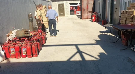 Bakıda yanğından mühafizə fəaliyyəti ilə məşğul olan müəssisədə nöqsanlar aşkarlanıb