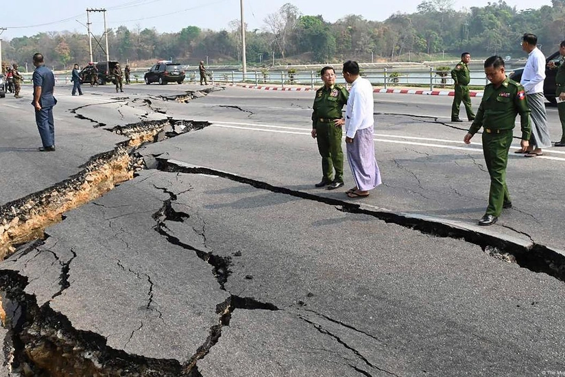 В Мьянме число погибших в результате землетрясения превысило 3,3 тыс. человек