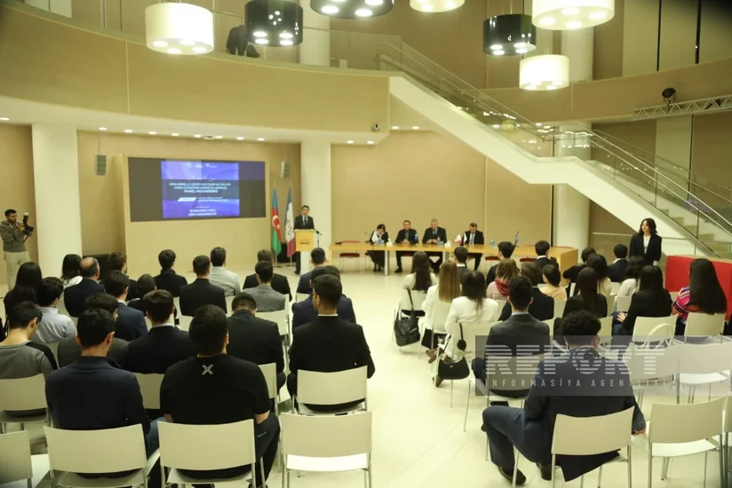ADA-da “Heydər Əliyev və xarici siyasətin Azərbaycan modeli” mövzusunda panel müzakirəsi keçirilib