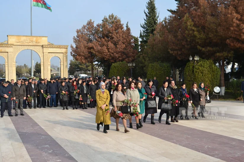 Şamaxı, Zərdab, Göyçay və Kürdəmirdə Heydər Əliyevin xatirəsi anılıb