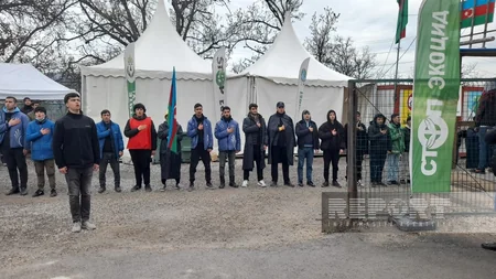 Xankəndi-Laçın yolu: Ekofəalların aksiyası 135 gündür yüksək fəallıqla davam edir