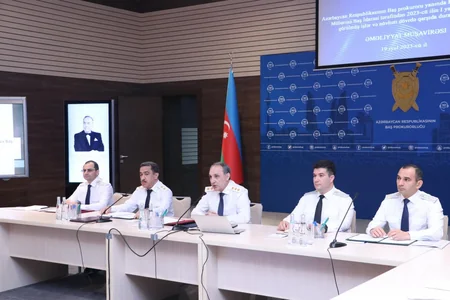 Baş prokuror yanında Korrupsiyaya qarşı Mübarizə Baş İdarəsində geniş əməliyyat müşavirəsi keçirilib