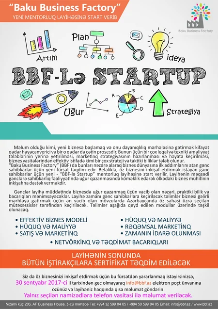 Baku Business Factory starts new mentoring project