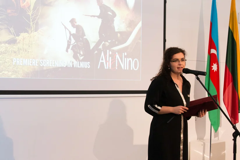 Litvada Ali və Nino filminin təqdimatı olub