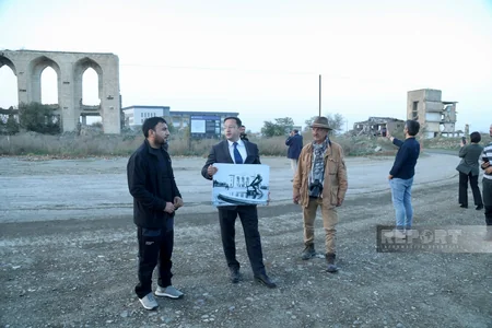 Beynəlxalq səyyahlar Ağdamda səfərdədir