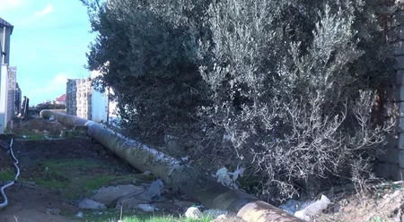 Bakıda qaz xəttinin mühafizə zonasında inşa edilən qanunsuz tikili aşkarlanıb