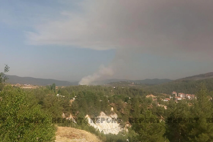 Wildfires continue in Turkey's Muğla province