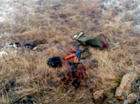 ​Ermənistan silahlı qüvvələrinin növbəti təxribat qrupu məhv edilib - FOTO