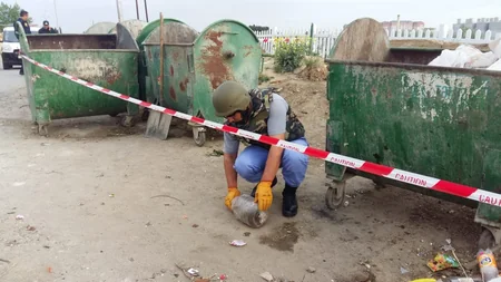 Sulutəpədə əl qumbarası tapılıb