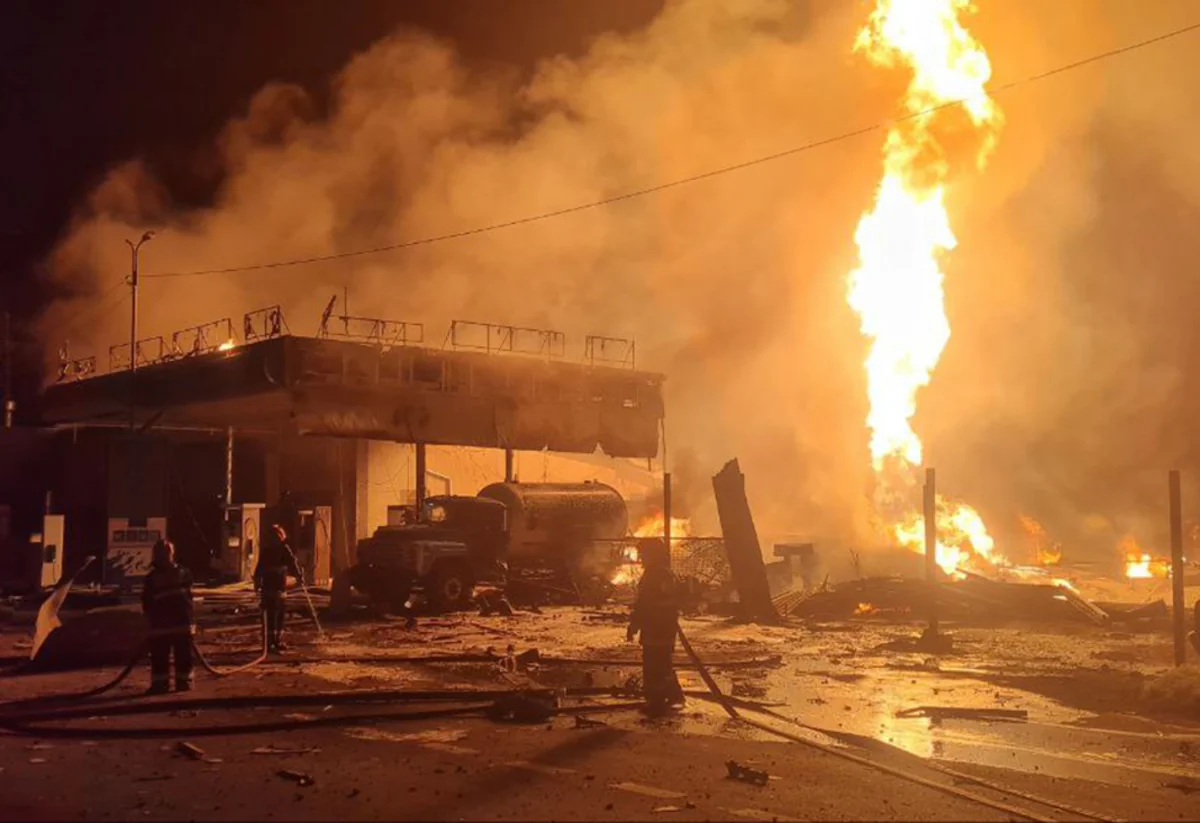 Взрыв произошел на газозаправке на трассе Севан-Ереван