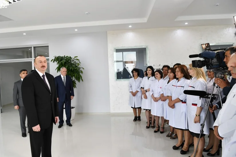 Prezident İlham Əliyev: Biz növbəti illərdə yeni şəhərləri icbari tibbi sığorta sistemi ilə əhatə edəcəyik