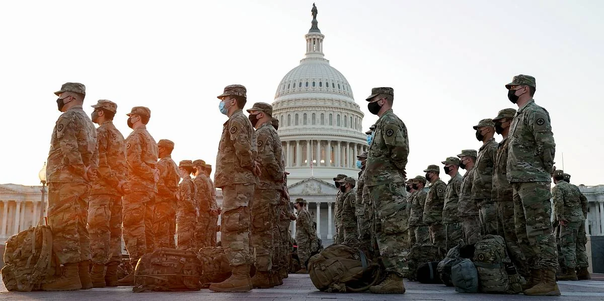 U.S. demands National Guard to stay in Washington