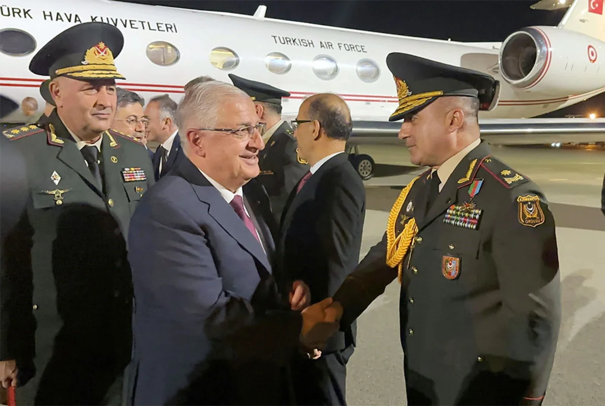 Turkish military leadership visiting Baku