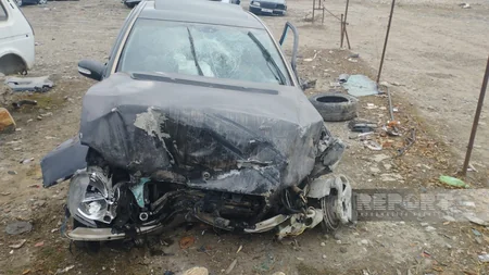 Kürdəmirdə ağır yol qəzası: bir ailənin 3 üzvü xəsarət alıb