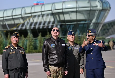 Prezident İlham Əliyevə çoxməqsədli JF-17C təyyarələri təqdim olunub - YENİLƏNİB-2