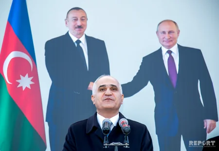Azərbaycanla Rusiya sərhədində yerləşən Samur çayı üzərində yeni körpü açılıb - FOTOLAR