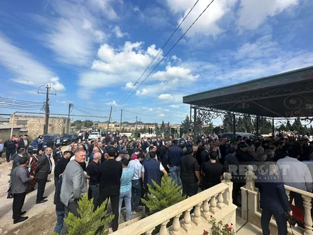 Ermənilərin törətdiyi terror aktı nəticəsində Şuşada həlak olan mülki şəxs dəfn olunub - YENİLƏNİB