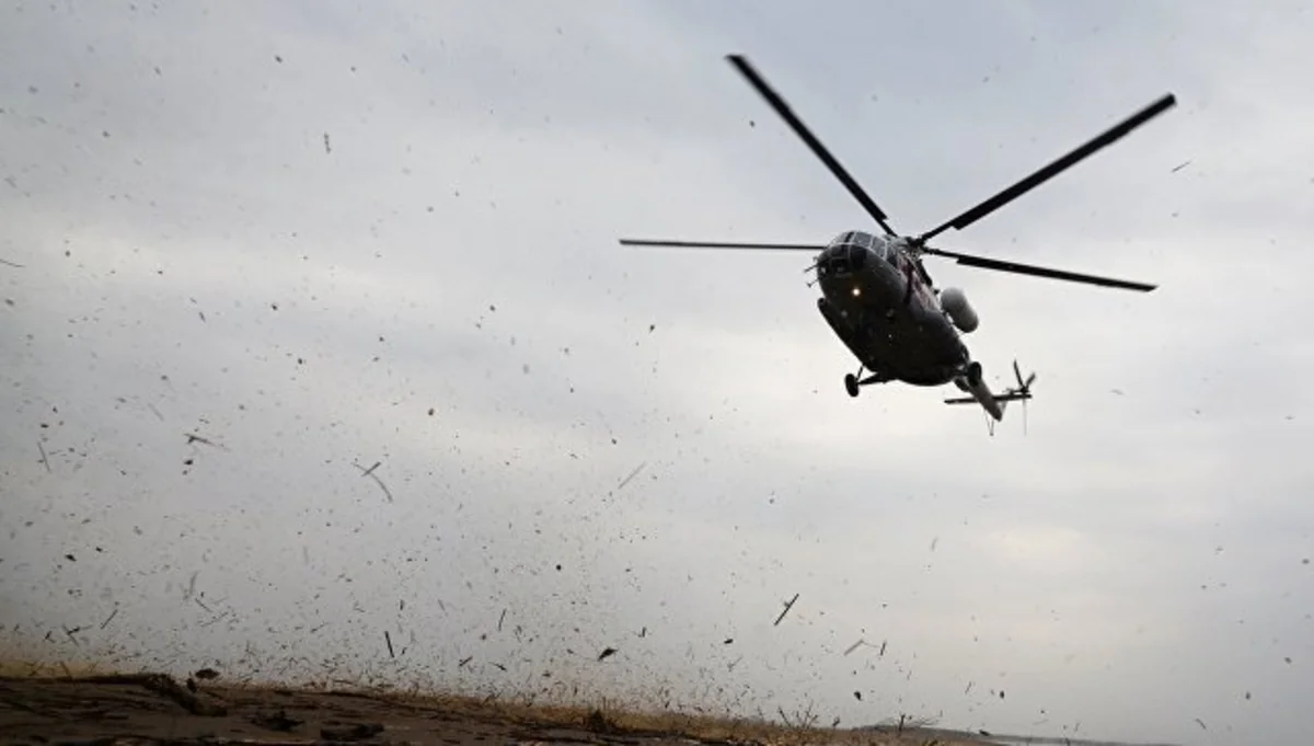 В России пропал вертолет Ми-8