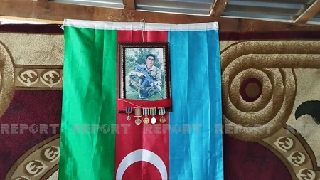 Vətən müharibəsi şəhidinin xatirəsinə inşa edilən bulağın açılışı olub