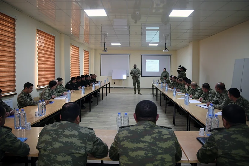 Bakıda ABŞ-ın Avropadakı Quru Qoşunları komandanlığının ekspertləri seminar keçirir