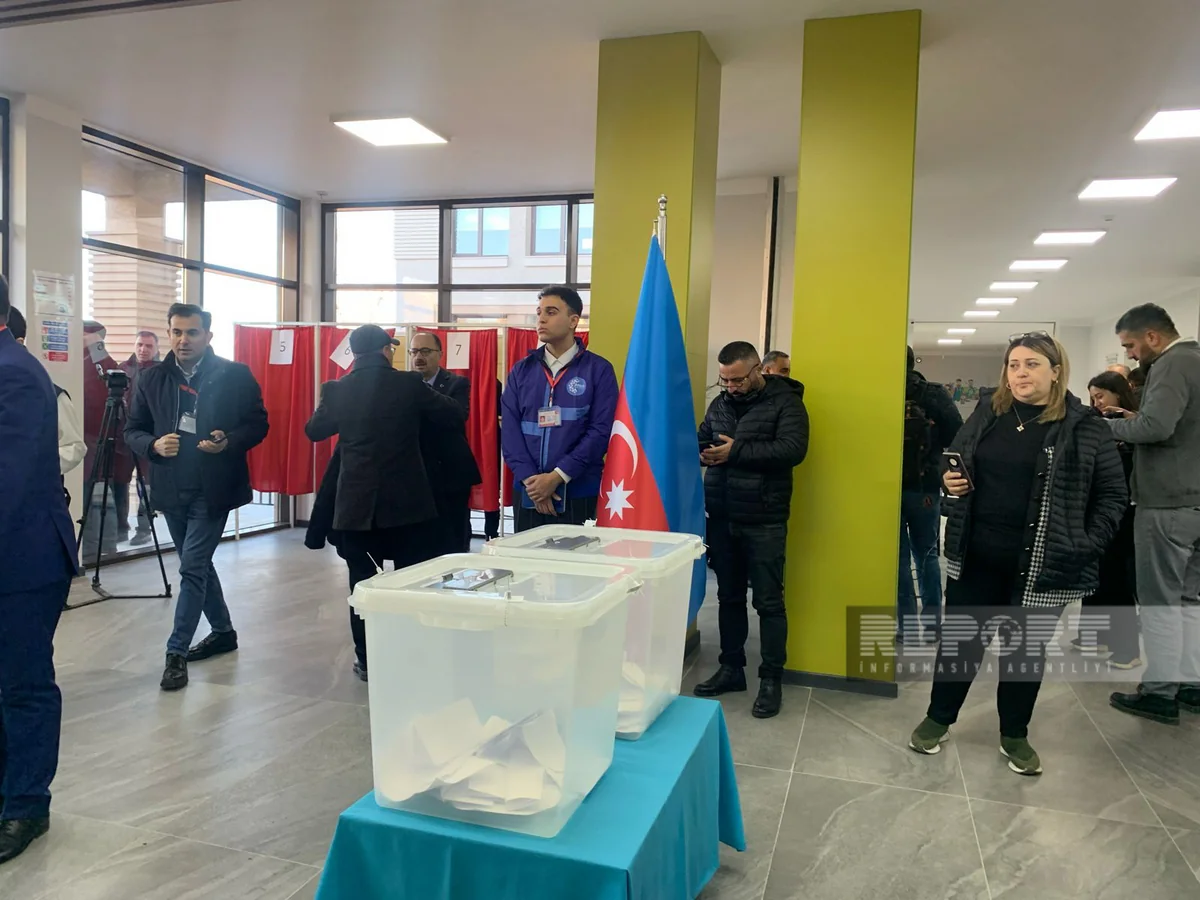 Tələbə-gənclər prezident seçkilərini müşahidə edirlər