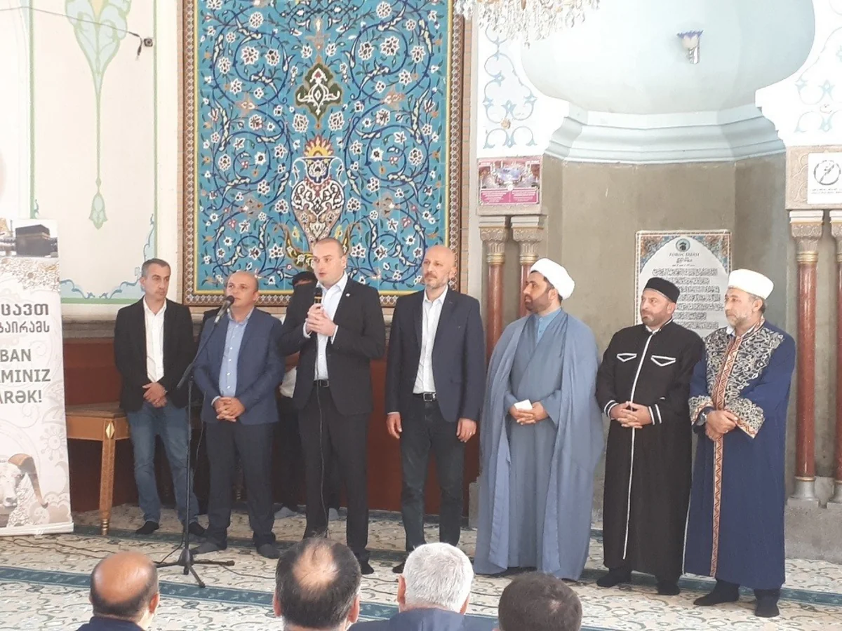 Gürcüstanın baş naziri müsəlmanları Qurban bayramı münasibətilə təbrik edib