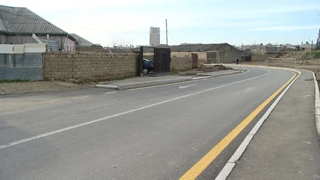 Sabunçu-Ramana avtomobil yolunun tikintisi başa çatıb
