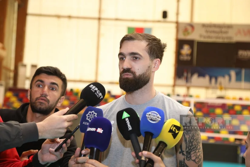 Azərbaycanlı voleybolçu: İlk turda yaxşı nəticə əldə etməyə çalışacağıq