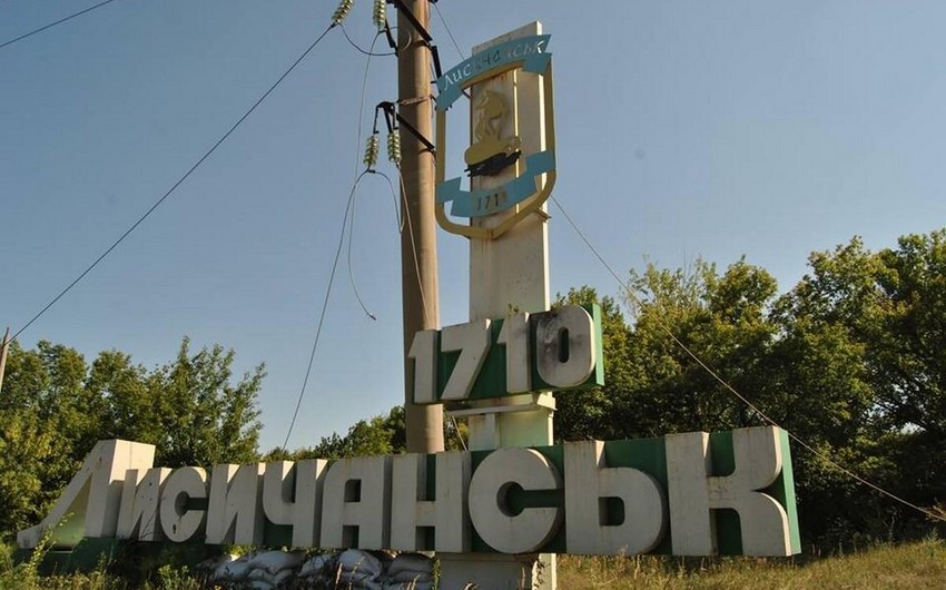 Ukrayna Lisiçansk şəhərini itirdiyini təsdiqləyib