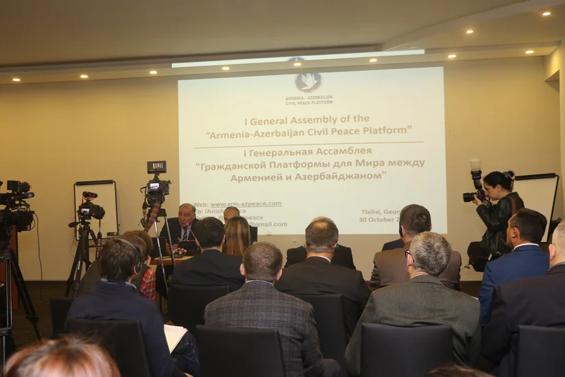 Armenia-Azerbaijan Civil Peace Platform will open headquarters in Tbilisi, Yerevan and Baku