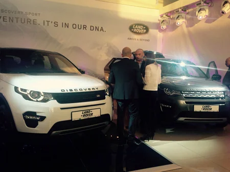 Bakıda yeni Land Rover Discovery avtomobilinin təqdimatı keçirilib - FOTO