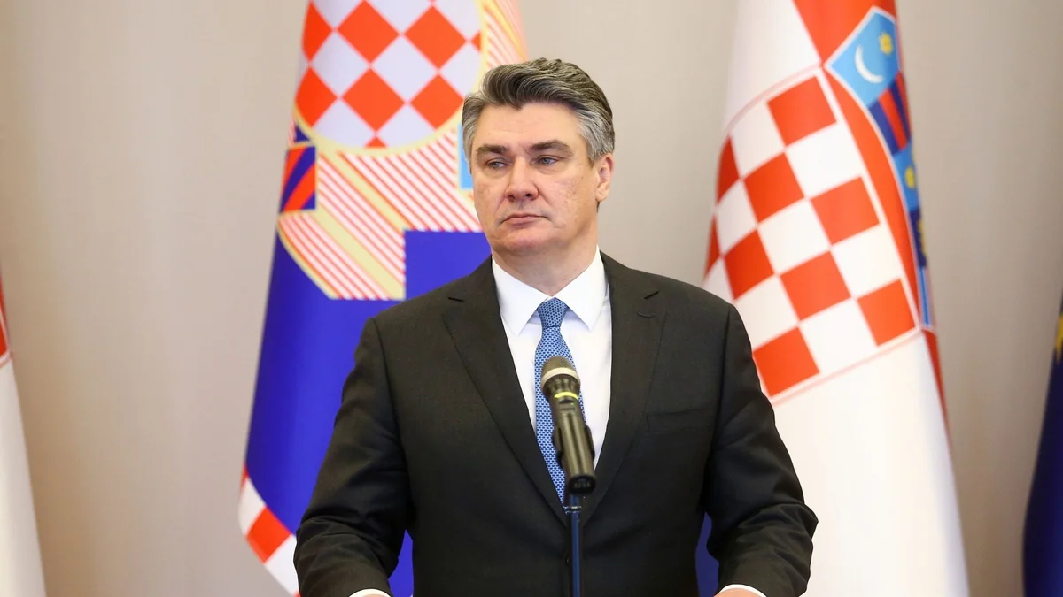 Croatian President Milanović congratulates President Ilham Aliyev