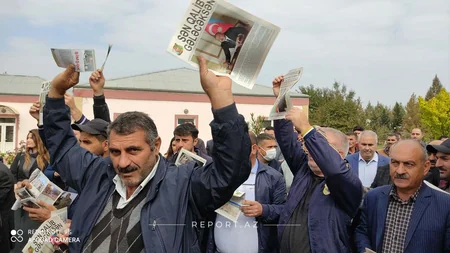 Xocavənd sakinləri Qələbə sevincini yaşayır