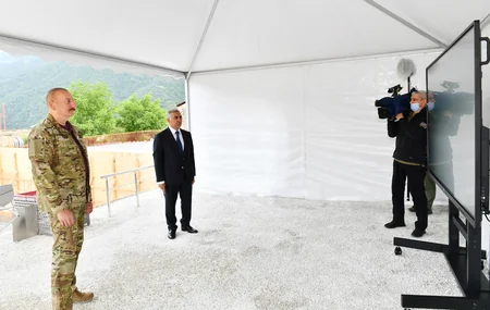 Kəlbəcər Rəqəmsal İdarəetmə Mərkəzinin təməli qoyulub