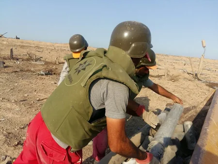 Giləzi və Sitalçayda 794 ədəd partlamamış hərbi sursat aşkar olunub