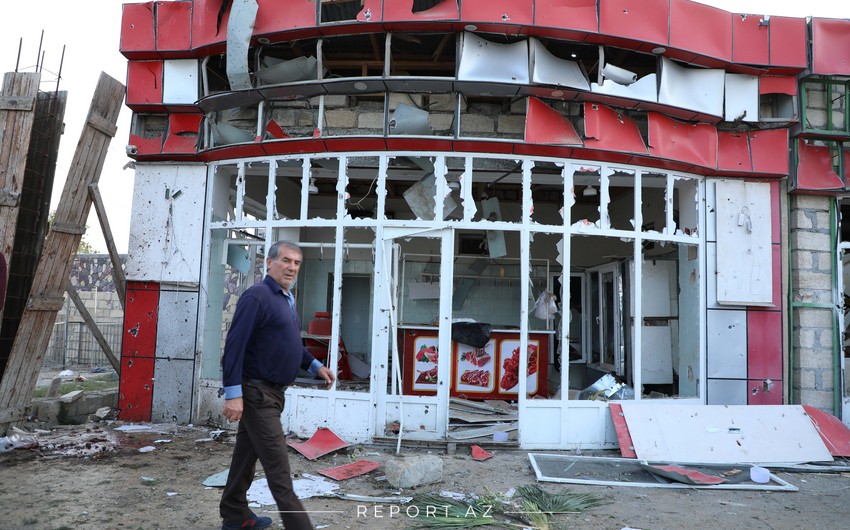 Минул год со дня обстрела Арменией азербайджанского города из тяжелой артиллерии