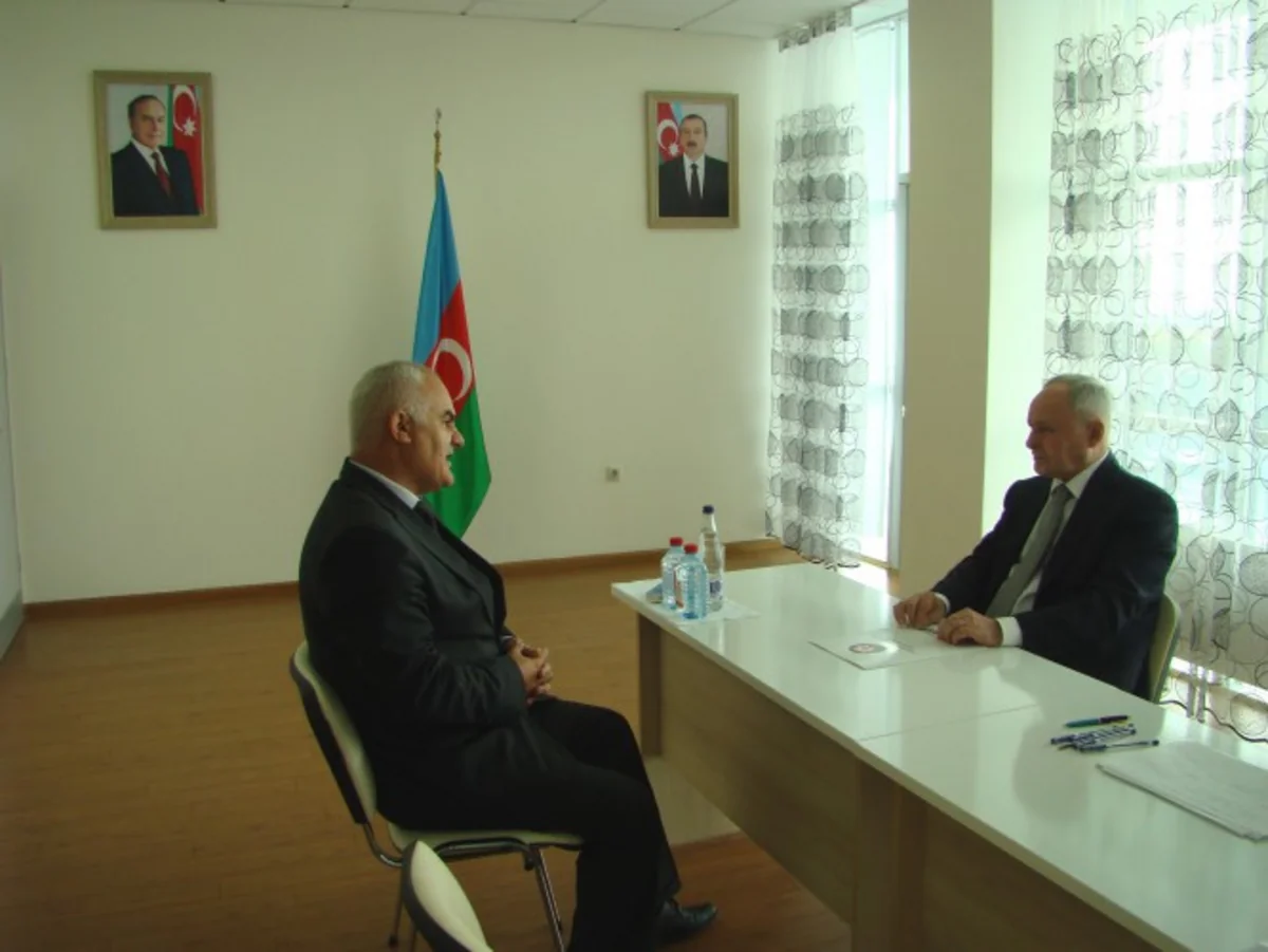 Azərbaycanın səhiyyə naziri Şəkidə vətəndaşları qəbul edib