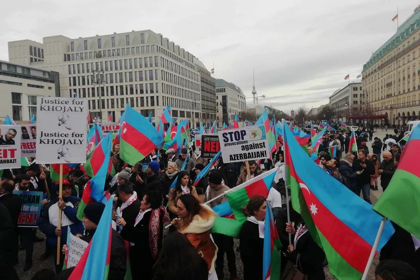 All-European Karabakh rally begins in Germany