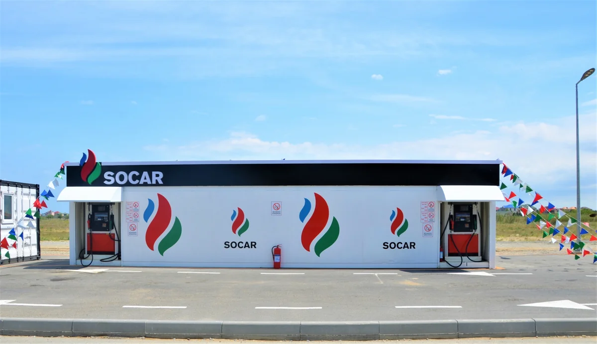 В Нардаране введена в эксплуатацию АЗС модульного типа под брендом SOCAR