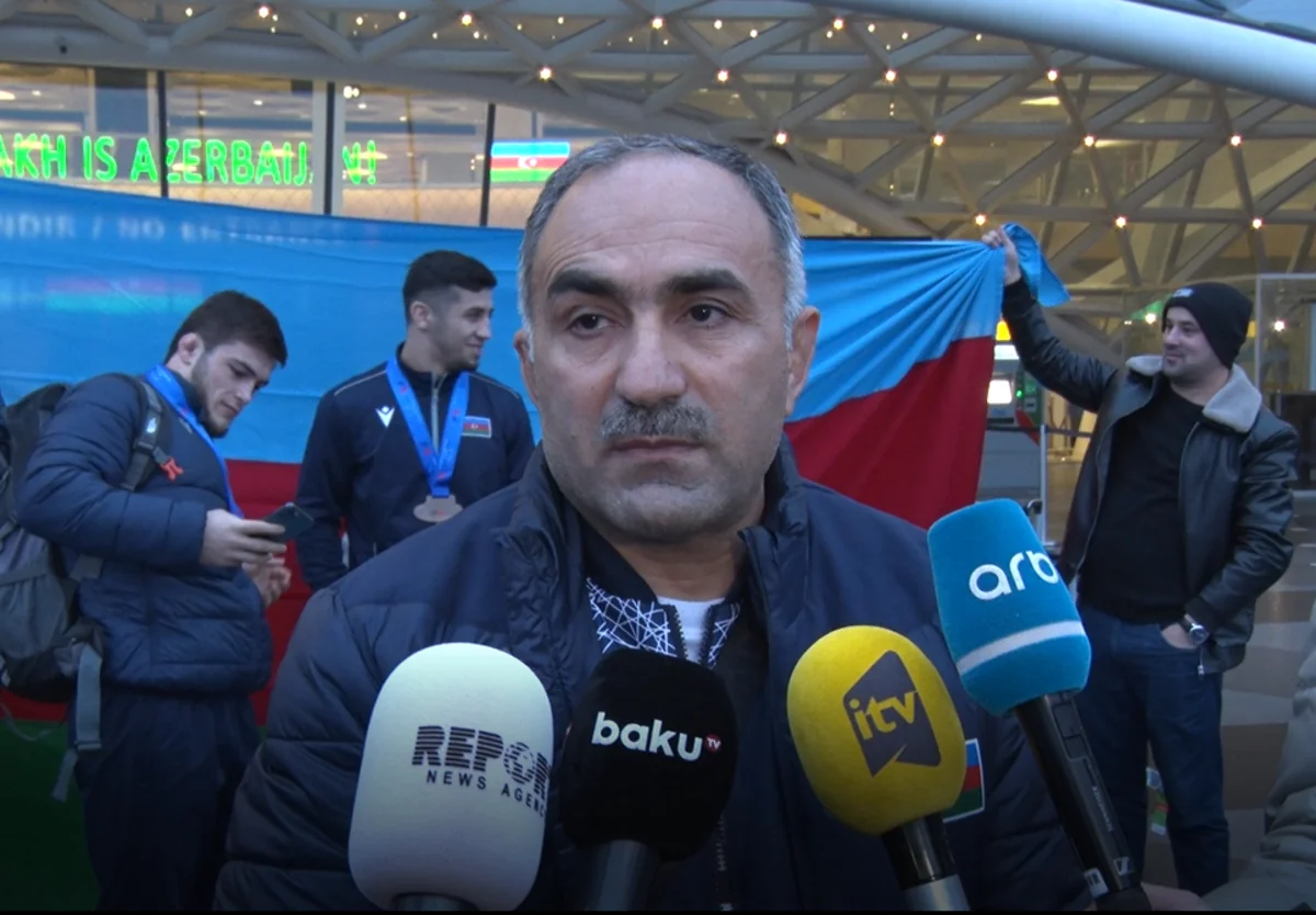 Arif Abdullayev: Güləşçilər bu gözəl nəticəni xalqımıza bəxş etdilər