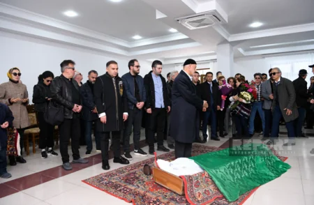 Xalq artisti İranə Tağızadə dəfn olunub - YENİLƏNİB