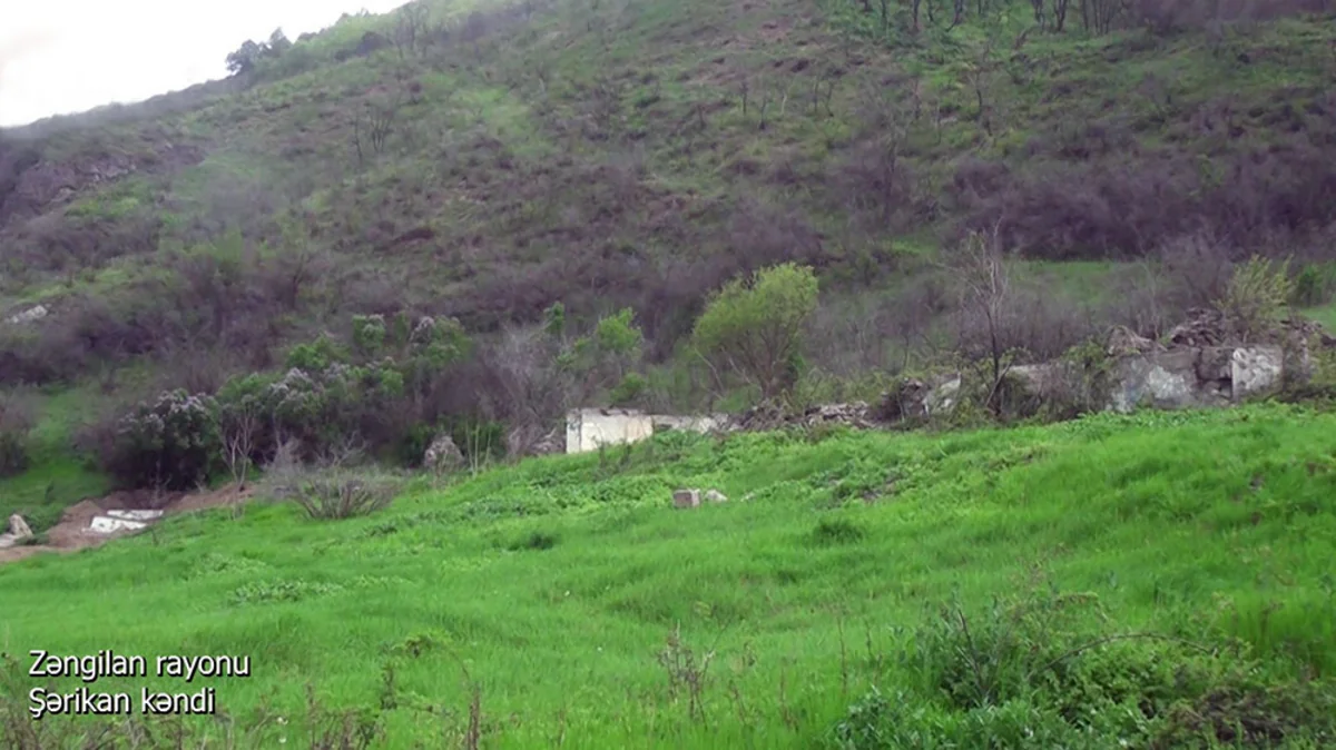 Zəngilanın Şərikan kəndindən görüntülər