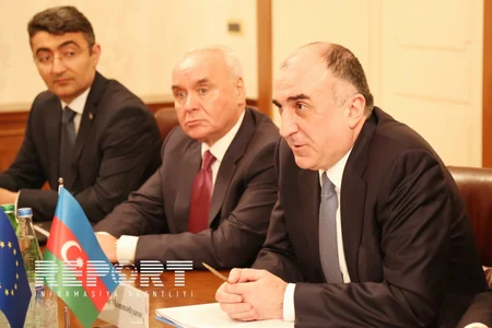 Elmar Məmmədyarov Aİ ali nümayəndəsi ilə Dağlıq Qarabağ münaqişəsinin nizamlanmasına dair məsələləri müzakirə edib