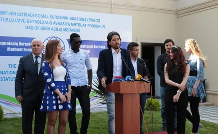 ​İlham Əliyev Beynəlxalq Avrasiya Mətbuat Fondunun ali mükafatına layiq görülüb