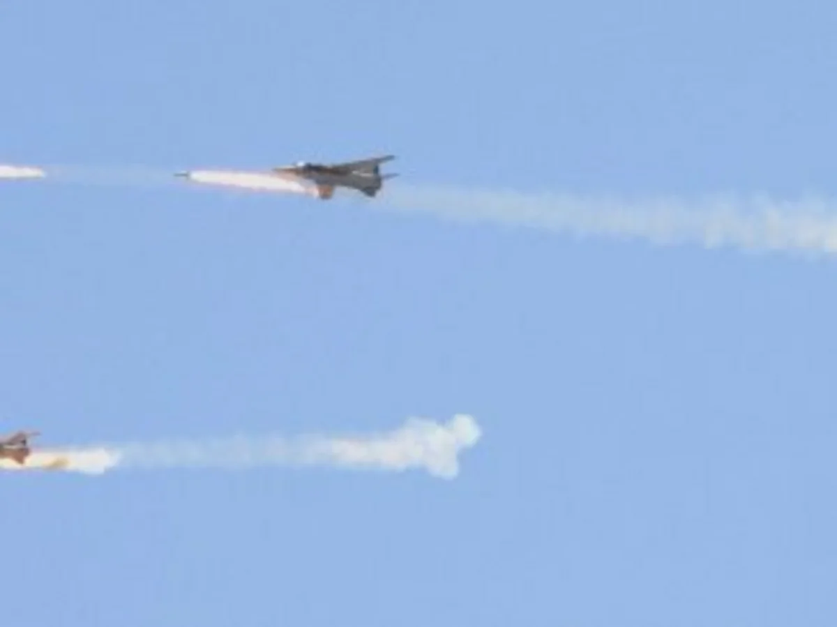 ​ВВС Сирии нанесли авиаудар по ИГИЛ