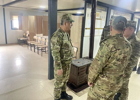 New military facilities commissioned in liberated territories