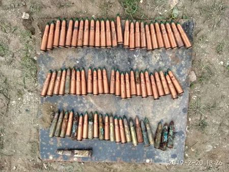 Ağstafada 139 ədəd partlamamış mina tapılıb