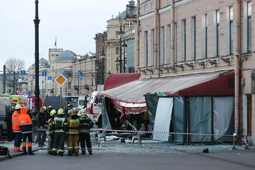 Число пострадавших при взрыве в Санкт-Петербурге возросло до 40